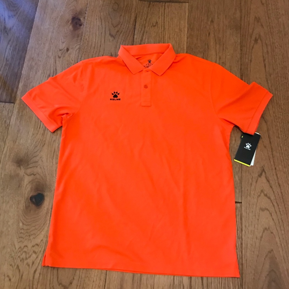 New! Kelme brand performance polo shirt